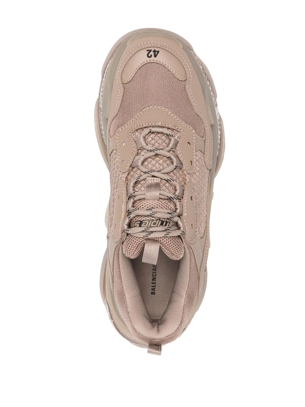 Triple S lace-up sneakers - 4