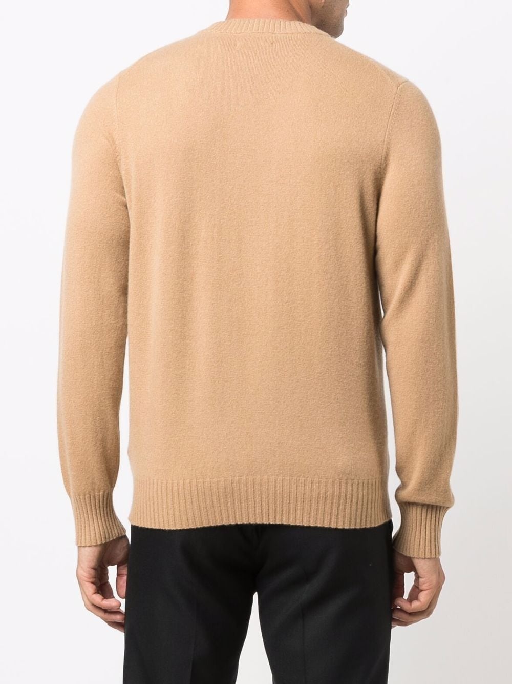 crewneck cashmere jumper - 4