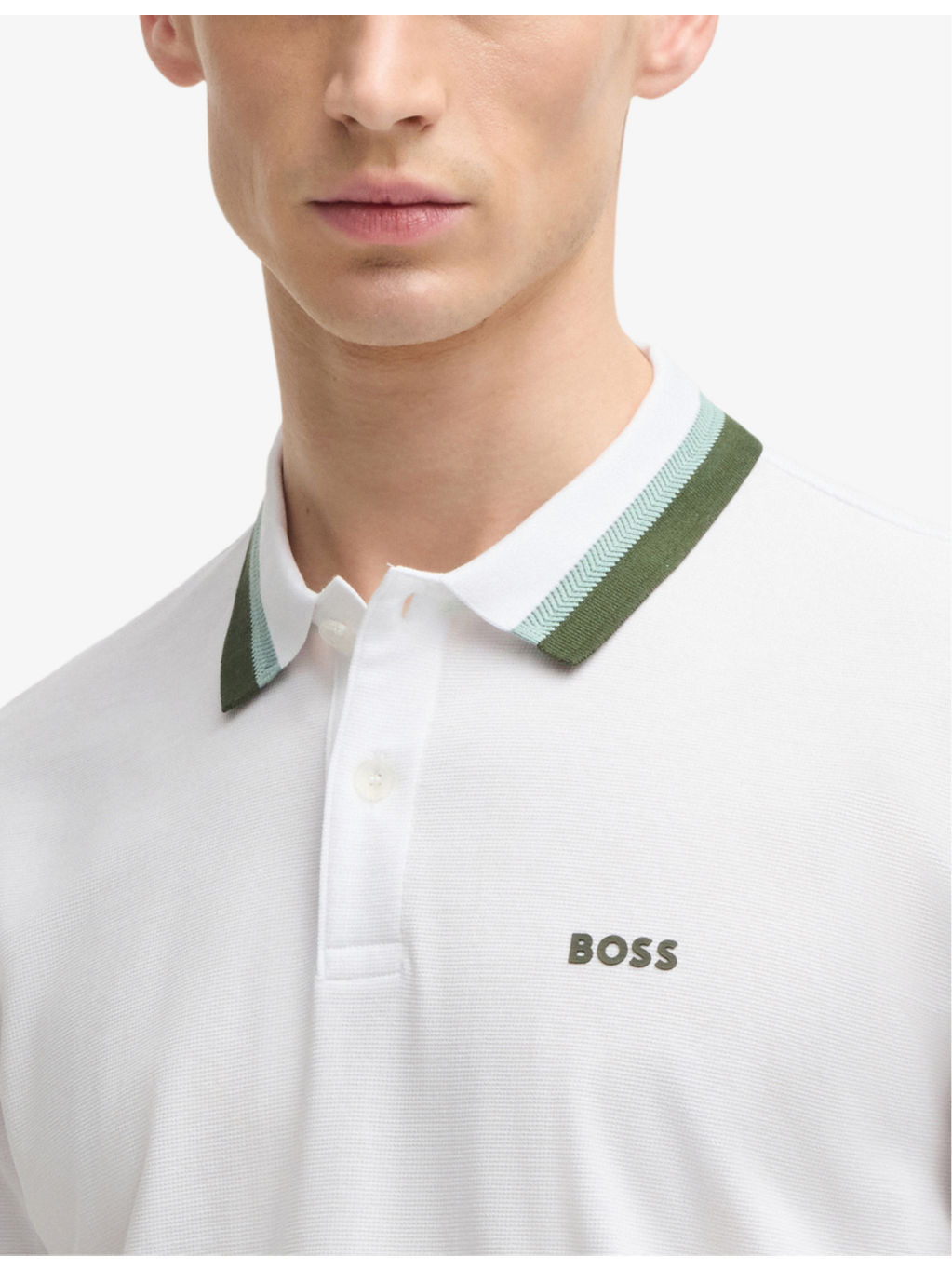 Branded Short-Sleeve Cotton Polo Shirt - 5