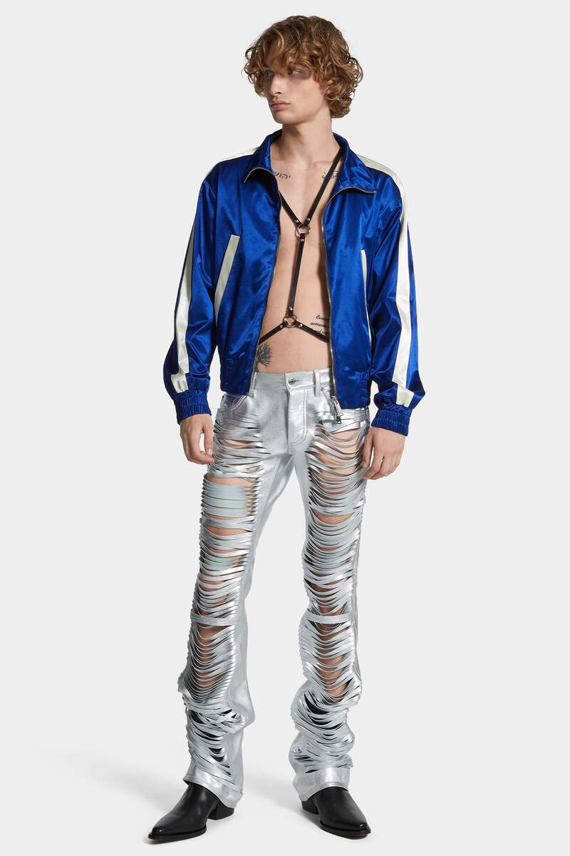 WRESTLER SATIN BLOUSON - 6