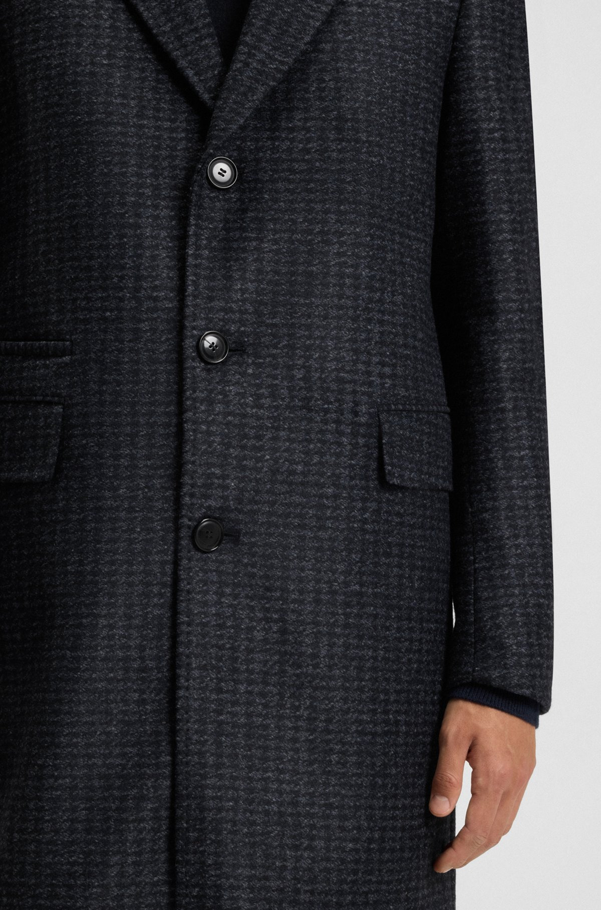SLIM-FIT COAT WITH DETACHABLE INNER - 6
