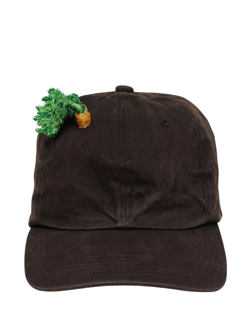 mud-dyed carrot cap - 1