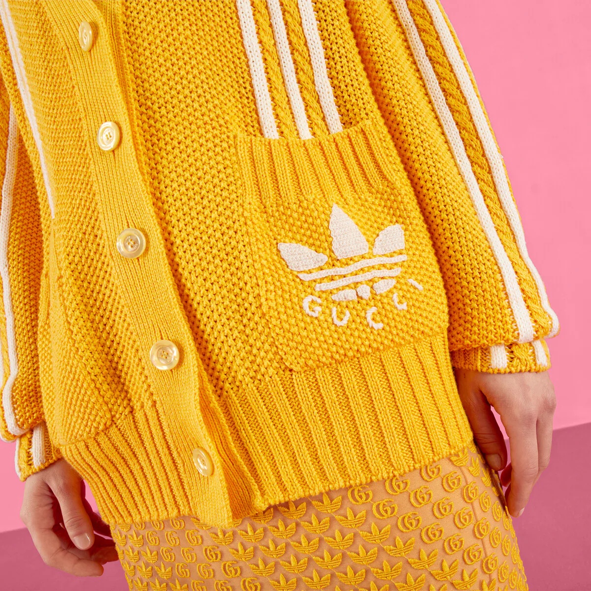 adidas x Gucci cardigan - 4