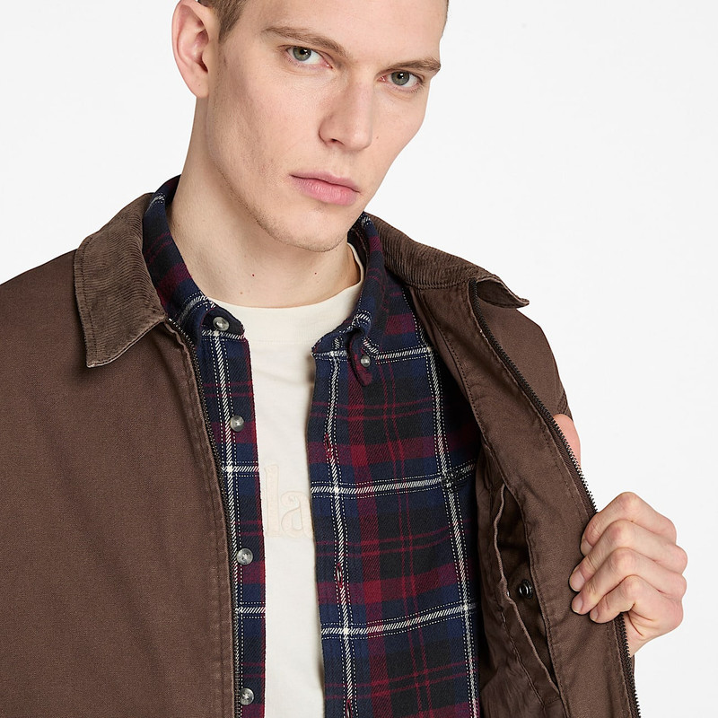 Men's Strafford는 화포 재킷을 세척했습니다 4