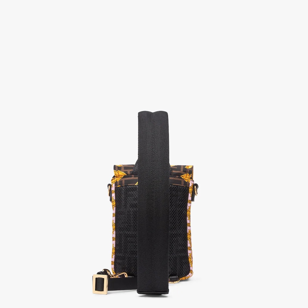 Fendace FF print nylon  backpack - 3