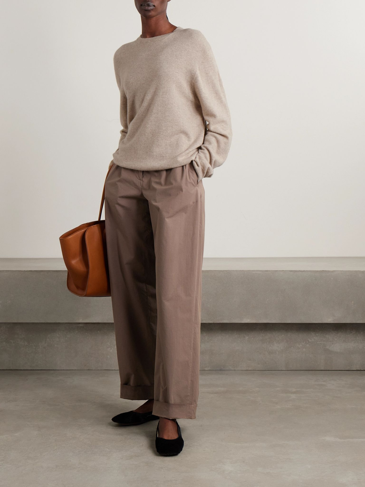 Kisaora cashmere sweater Beige - 2