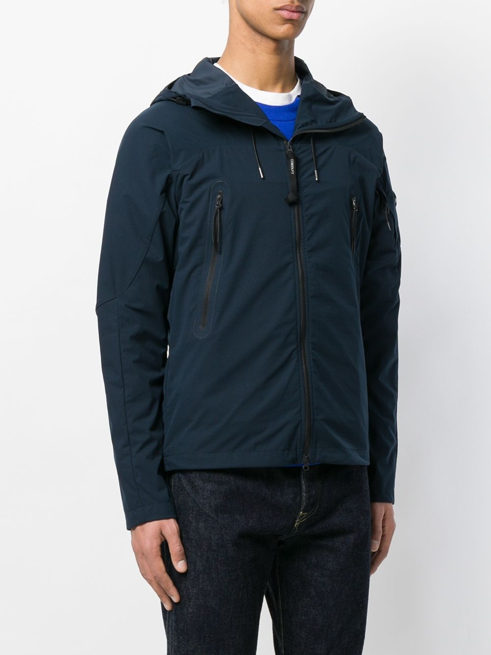 hooded wind breaker jacket - 3