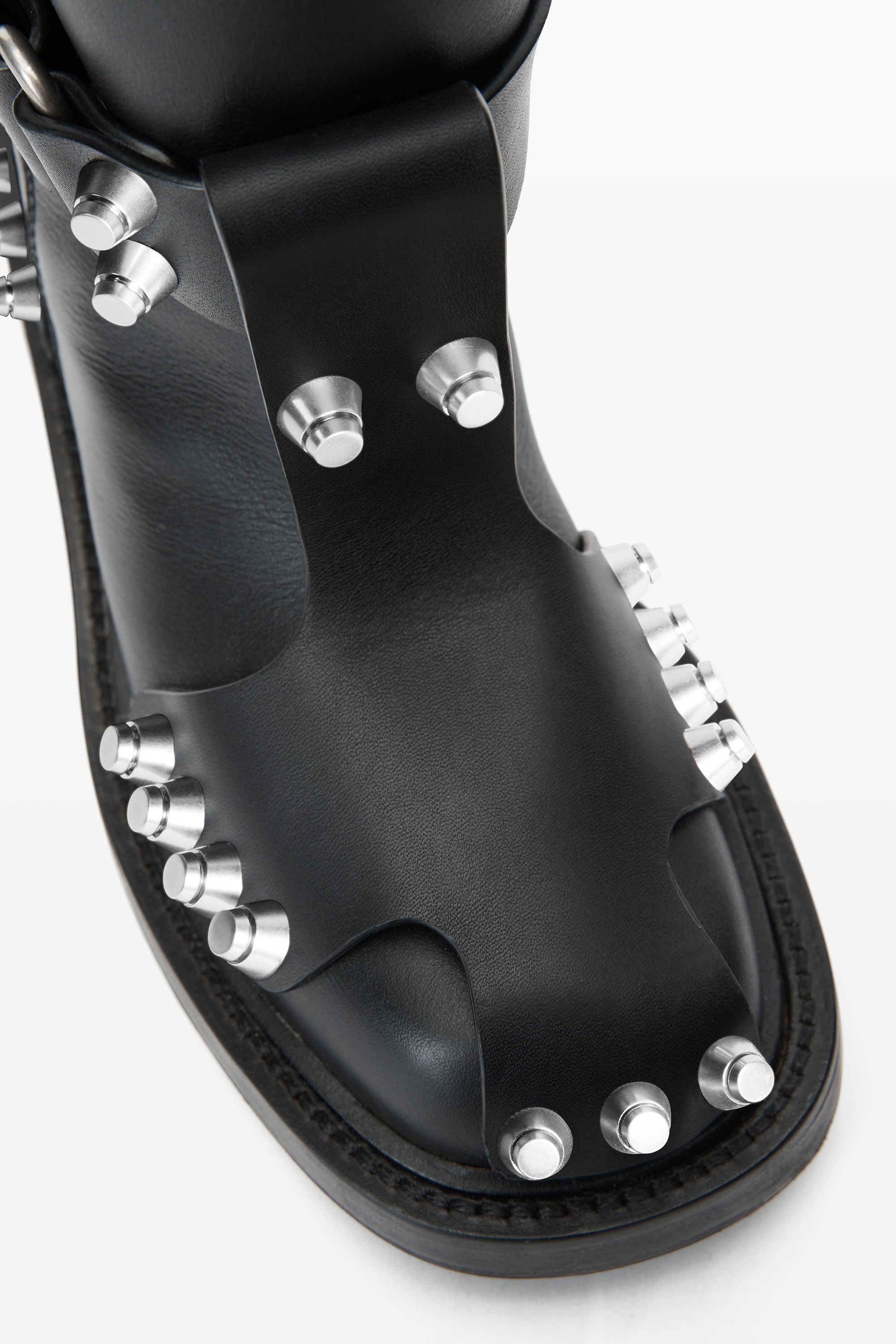 dixon buckle boot in leather - 4