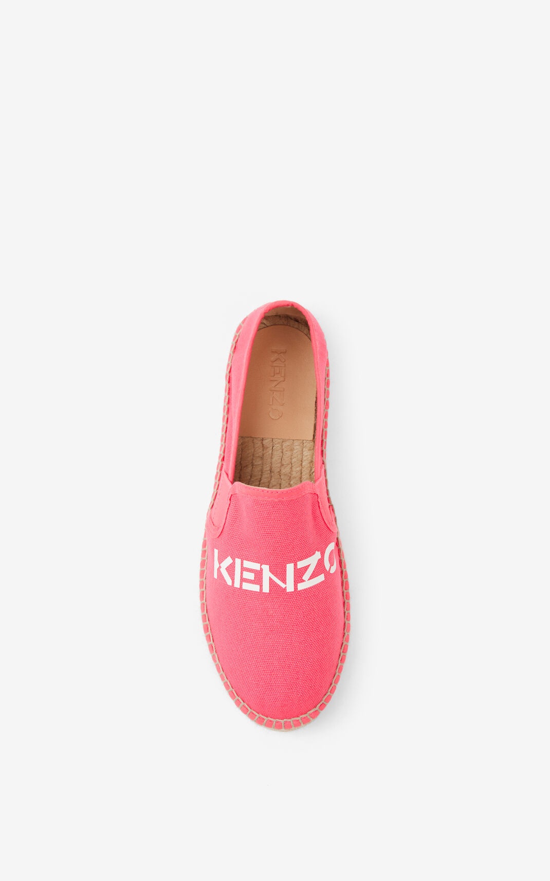KENZO Logo elasticated canvas espadrilles - 2