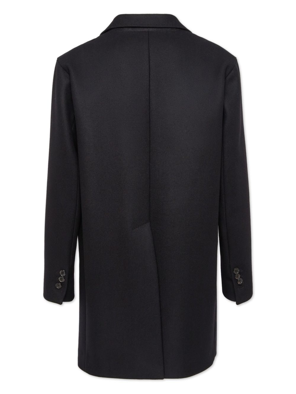 single-breasted midi coat - 2