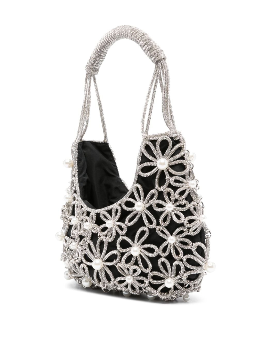 Gaia Nodi crystal-embellished shoulder bag - 3