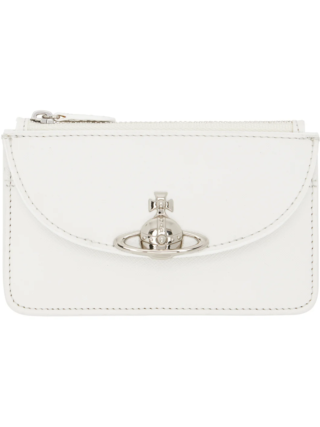 Off-White Half Moon Card Holder - 1