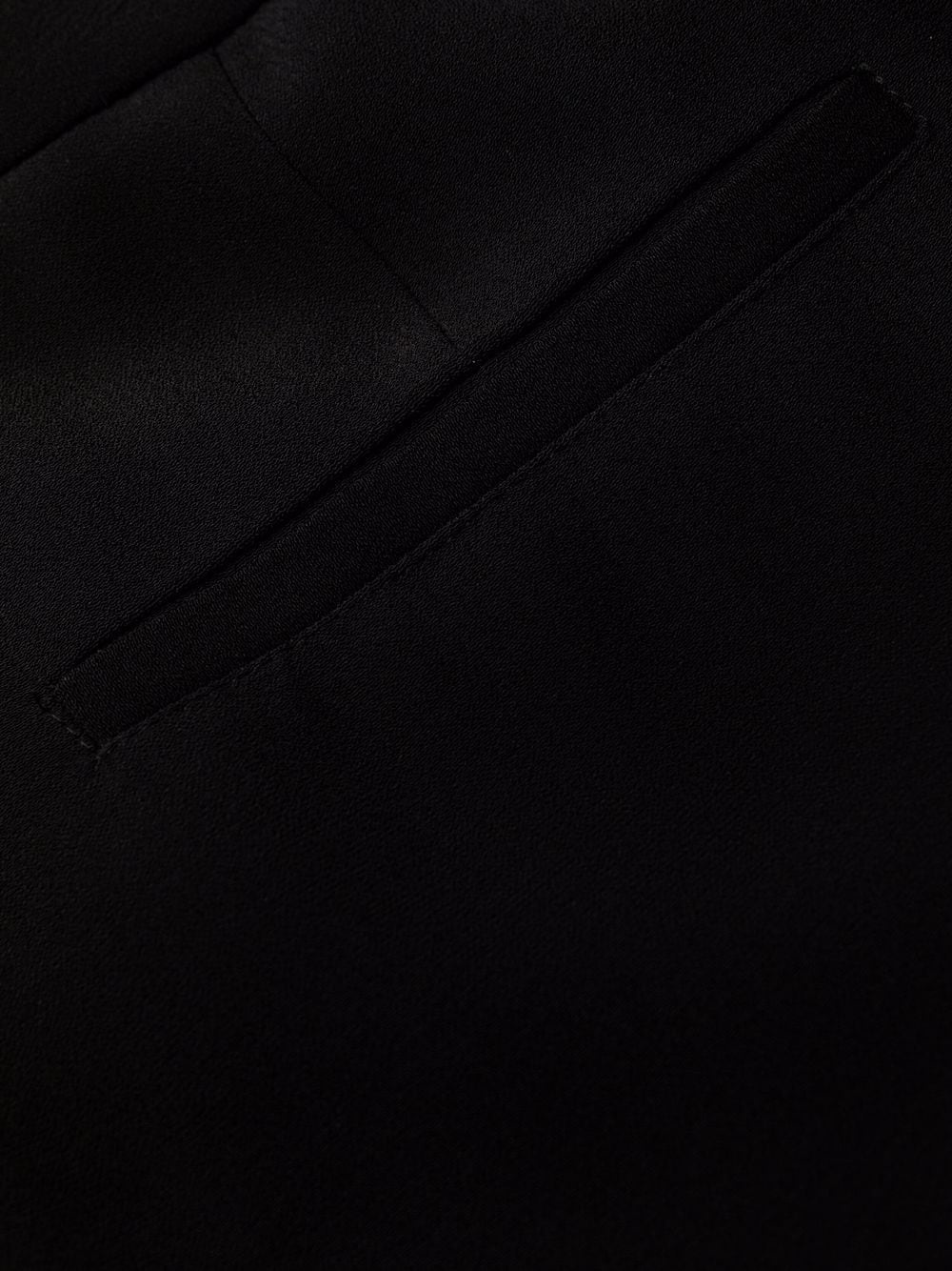 cropped straight-leg crepe harem trousers - 7