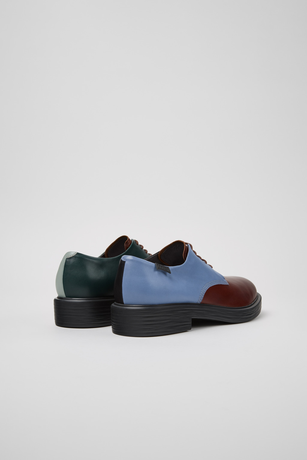 Multicolor Leather Shoes for Men. - 4