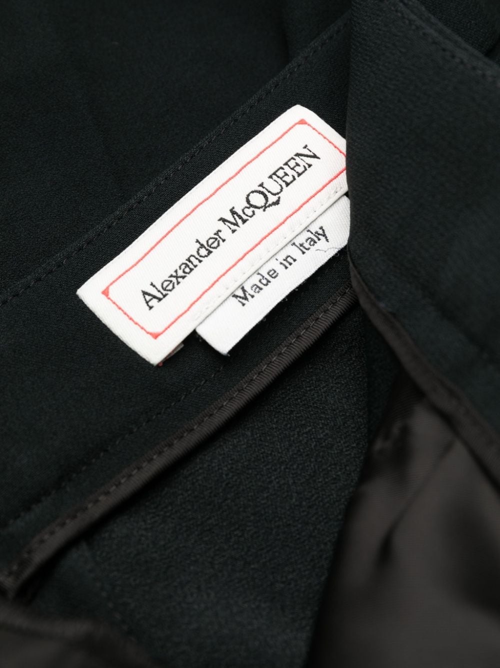 cropped straight-leg trousers - 7