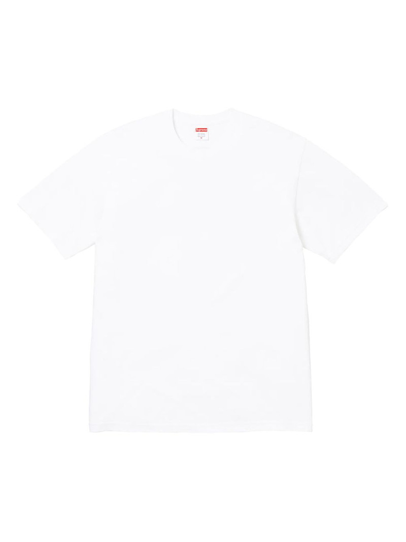 tape-print T-shirt 1
