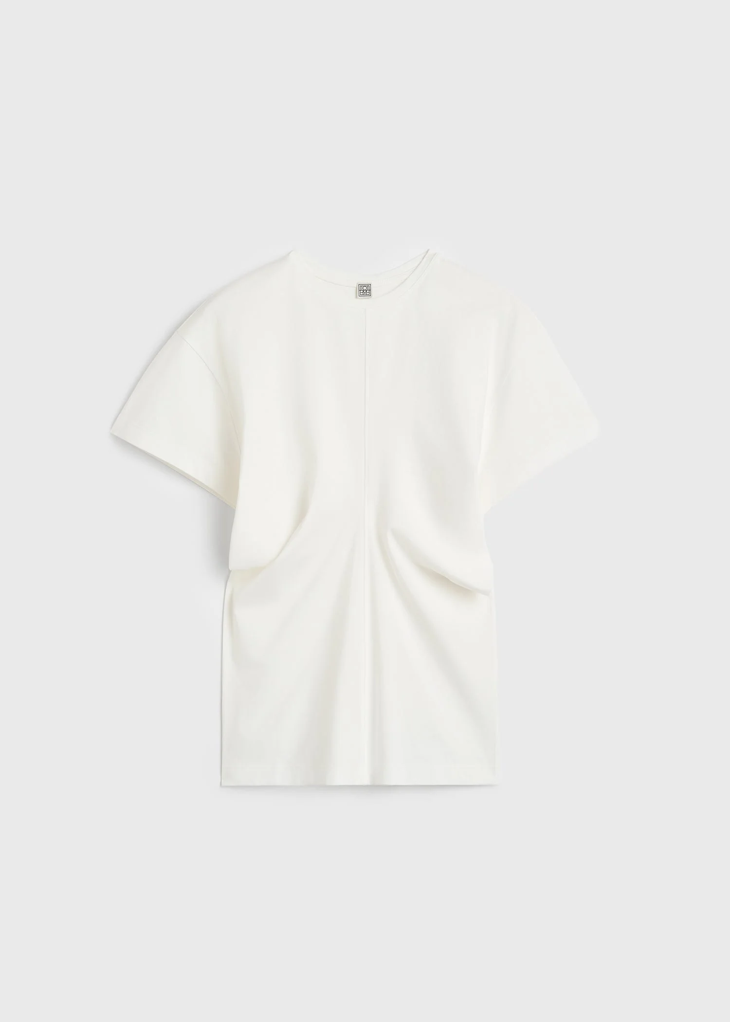 Slouch waist jersey top white - 1