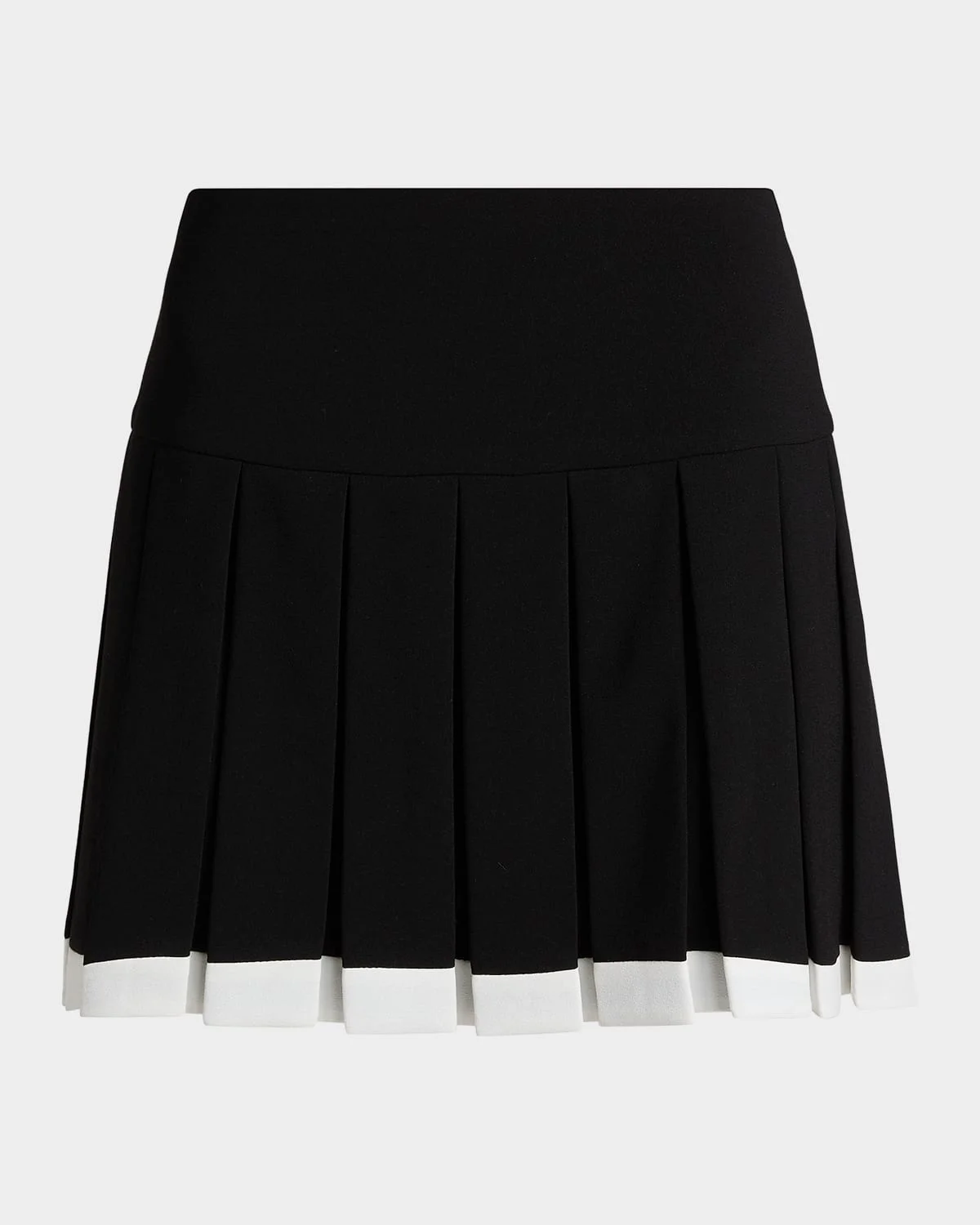 Emilie Box Pleated Miniskirt - 1
