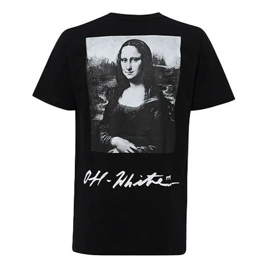Off-White SS19 Mona Lisa Print Short Sleeve OMAA038S191850051020 - 1
