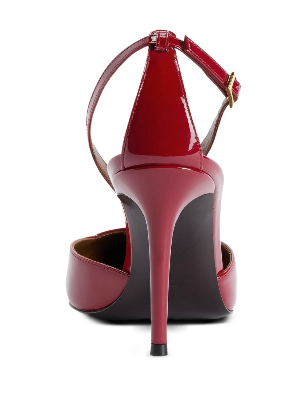 85mm T-strap pointed-toe pumps - 2