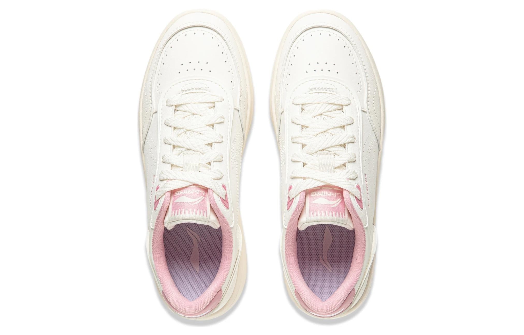 (WMNS) Li-Ning Su Su 'White Pink' AGCU112-3 - 4