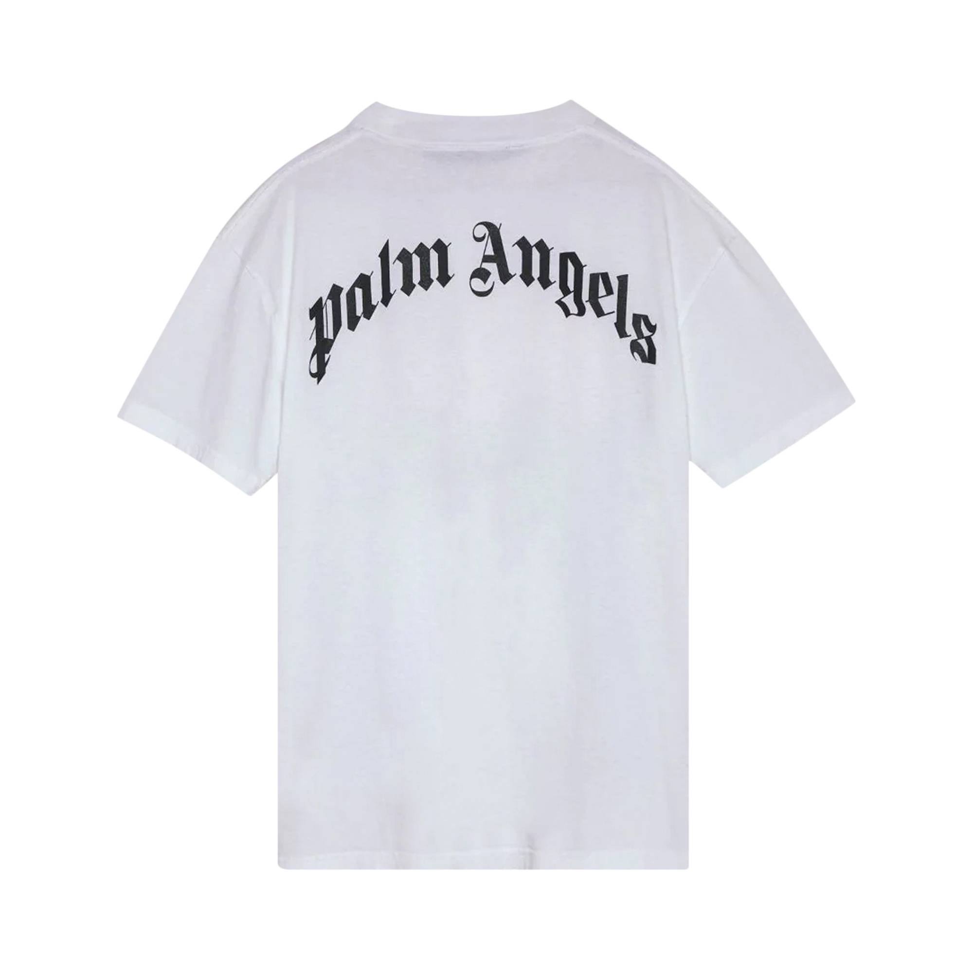 Palm Angels Bear Classic Tee 'White/Brown' - 2