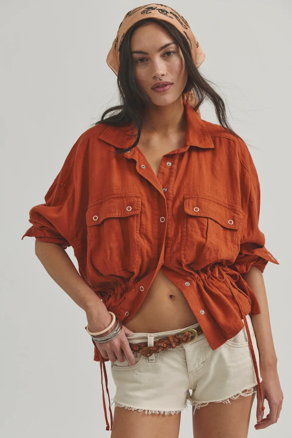 We The Free Sunout Linen Top - 1