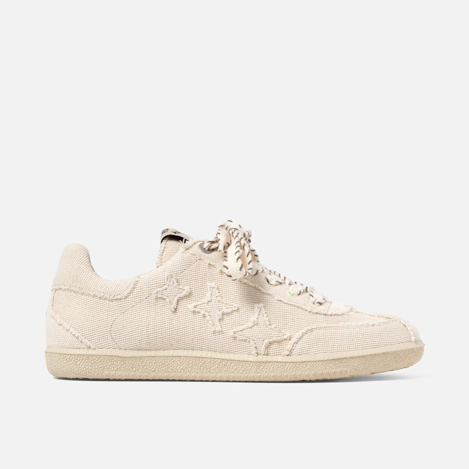 Plus Duke Off-White Canvas Sneaker - Men's - 1