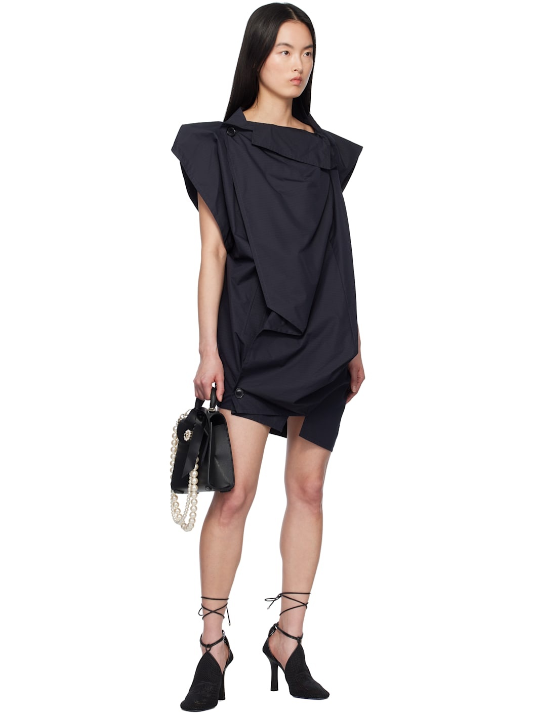 Black Billow Vest - 4