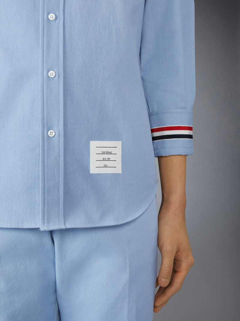 DENIM STRAIGHT FIT SHIRT 6