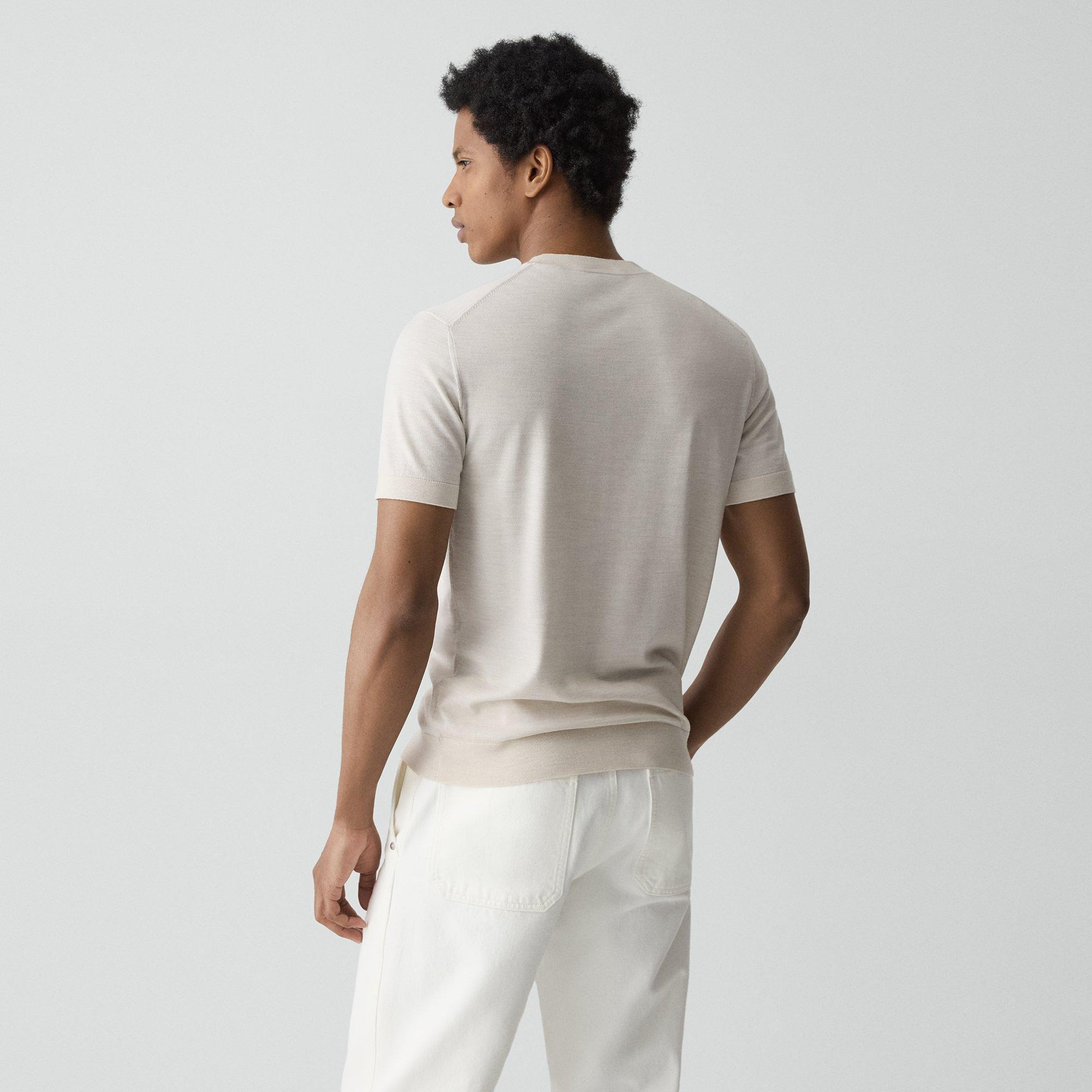 Soris Tee in Regal Wool - 4