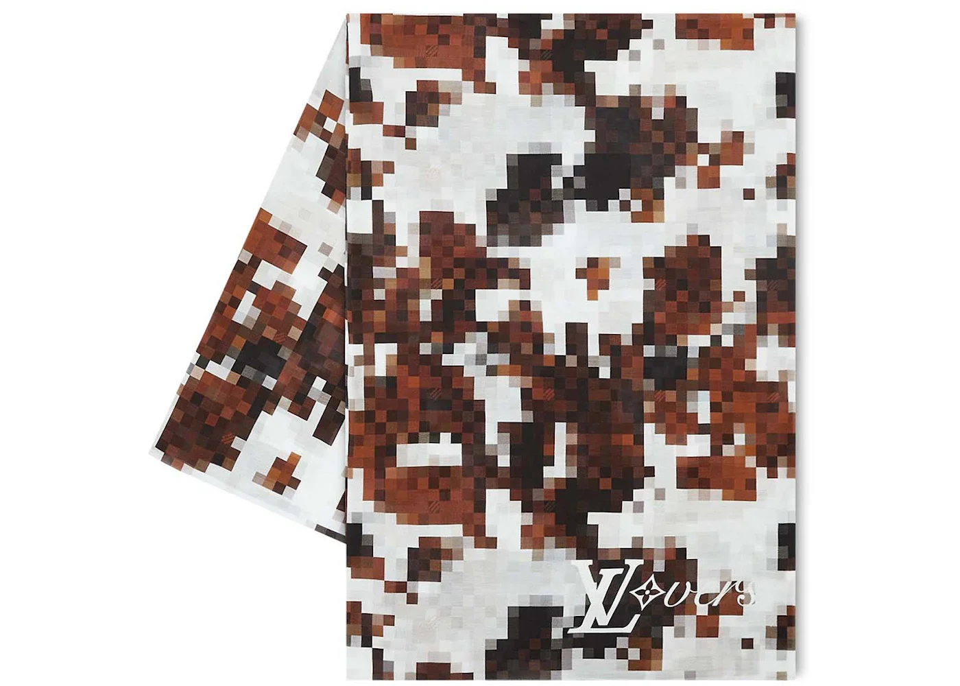 Louis Vuitton Cowmooflage Stole Brown - 1