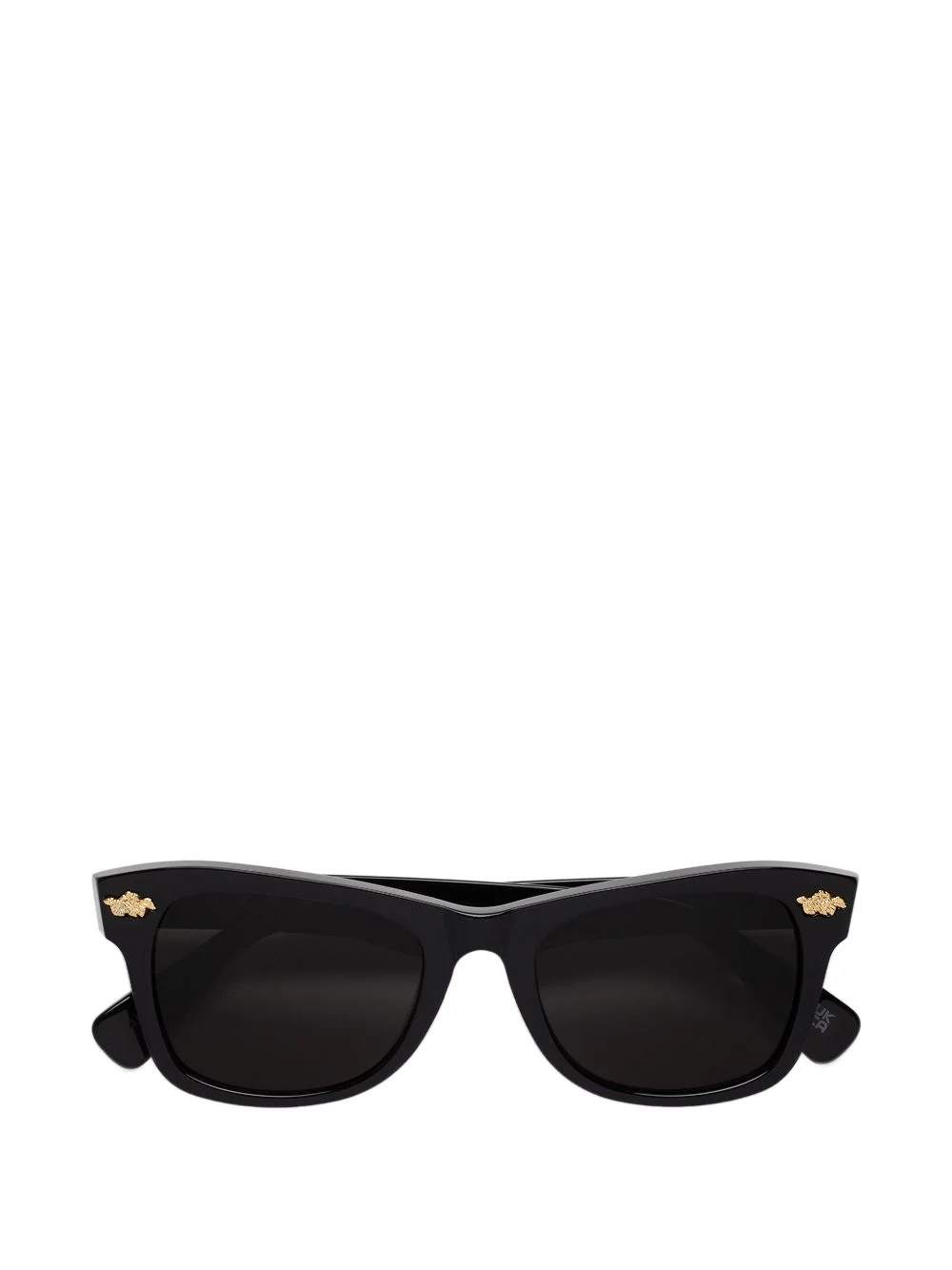 logo-plaque square-frame sunglasses - 1