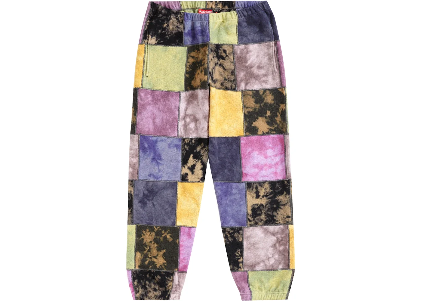 Supreme Patchwork Tie Dye Sweatpant Tie Dye - 1
