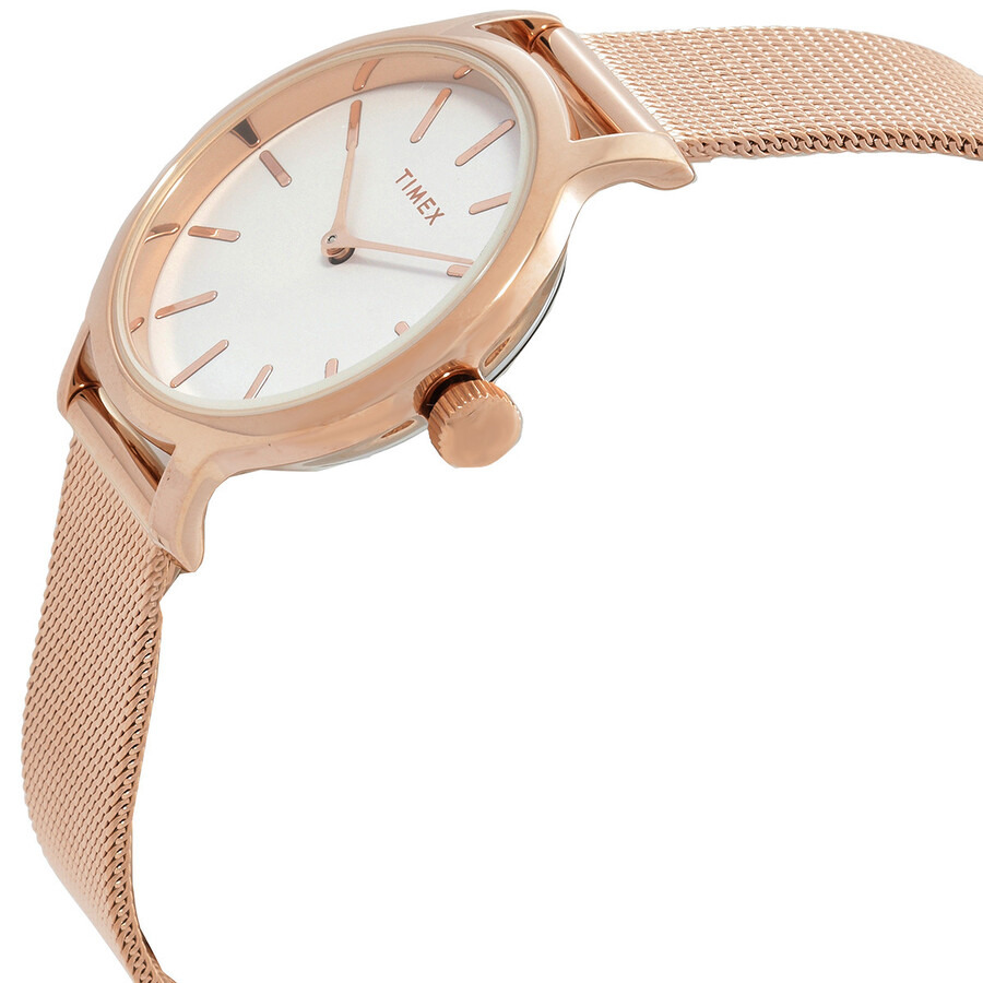Timex - Timex Transcend Rose Gold-tone Quartz Ladies Watch TW2U86600VQ - 2