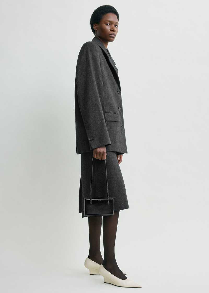 Twill suit jacket charcoal 3