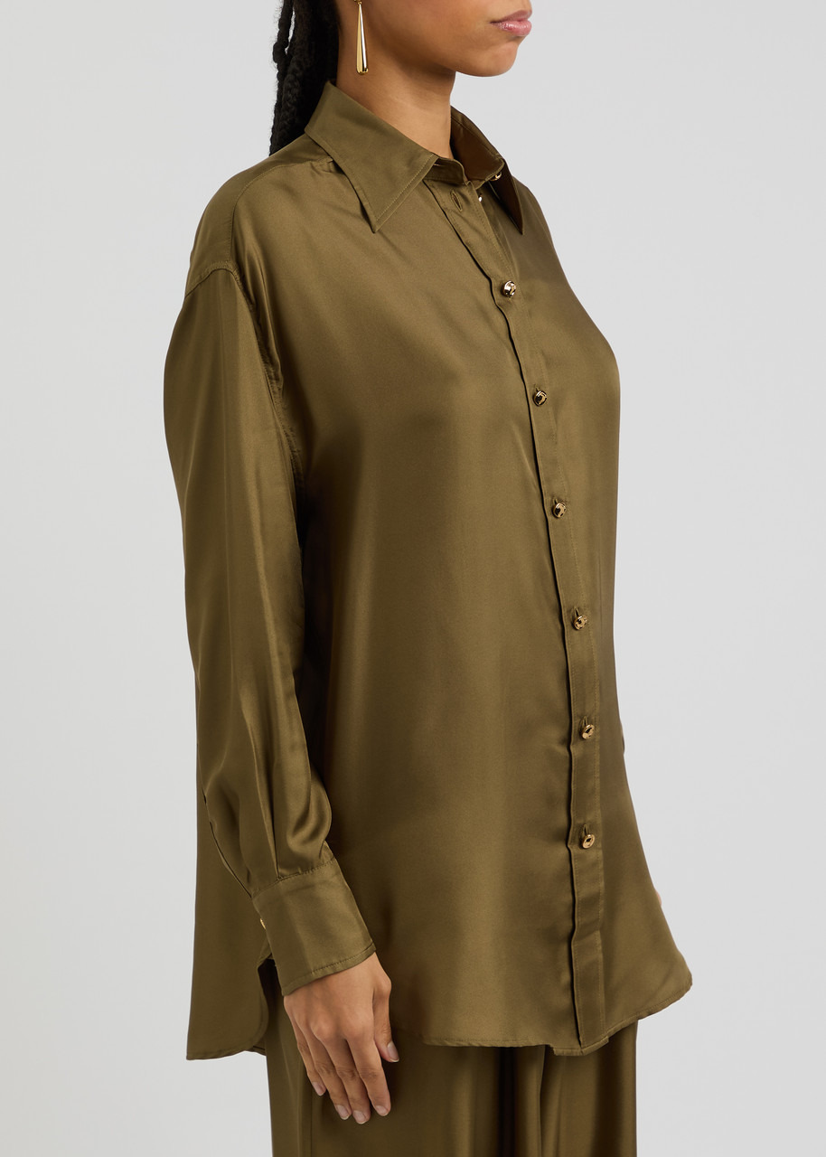 Zimmermann Crush Silk-twill Shirt - 2