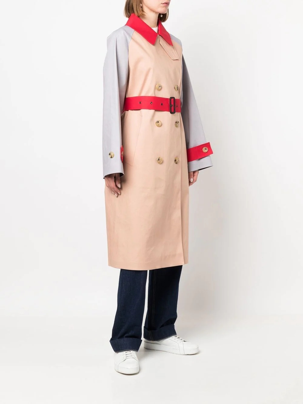 AVA bonded cotton trench coat - 3