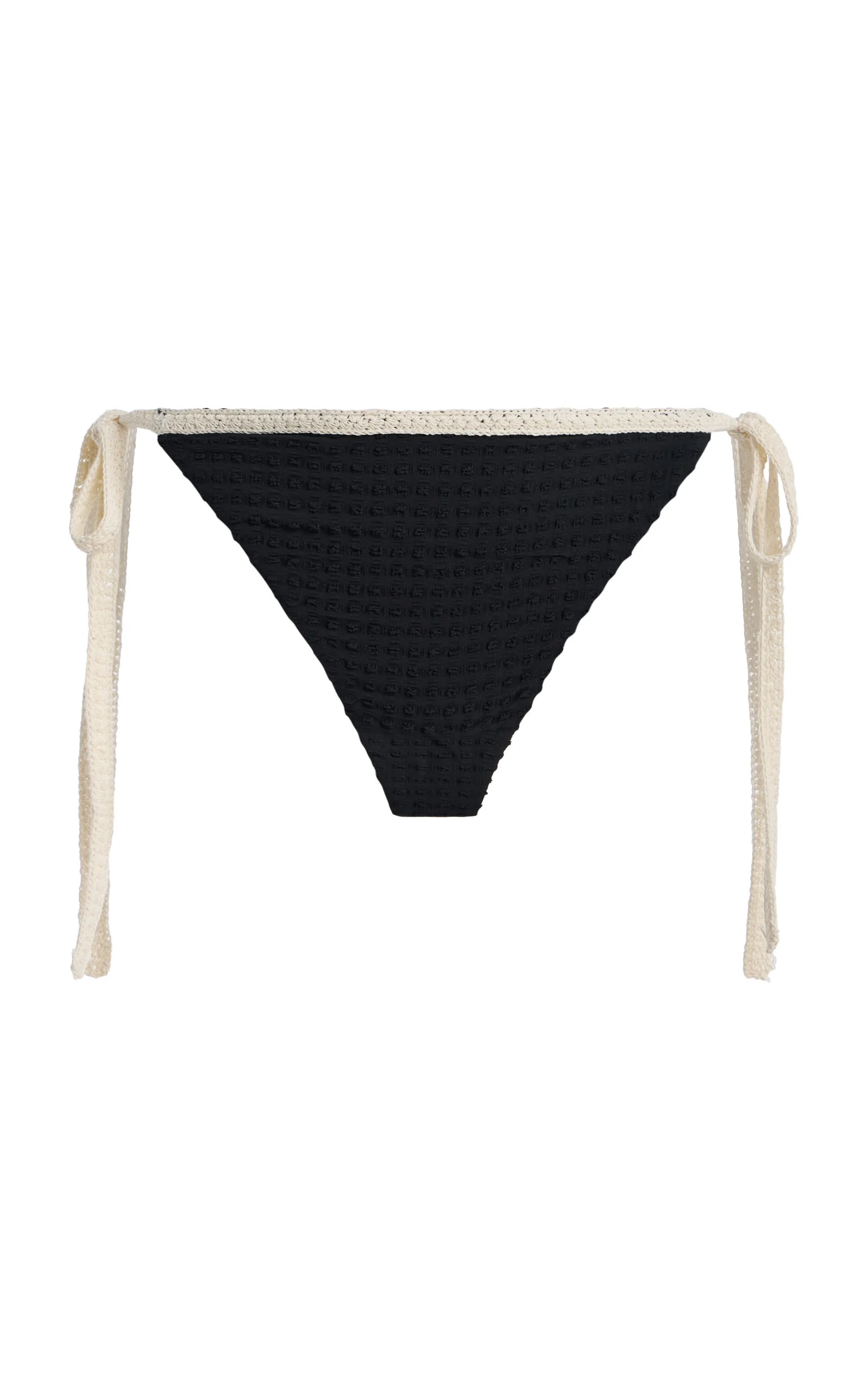 Lenora Color-Blocked Bikini Bottoms - 1