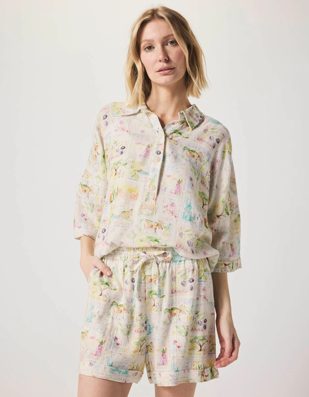 Coastal Postcard Top - 1