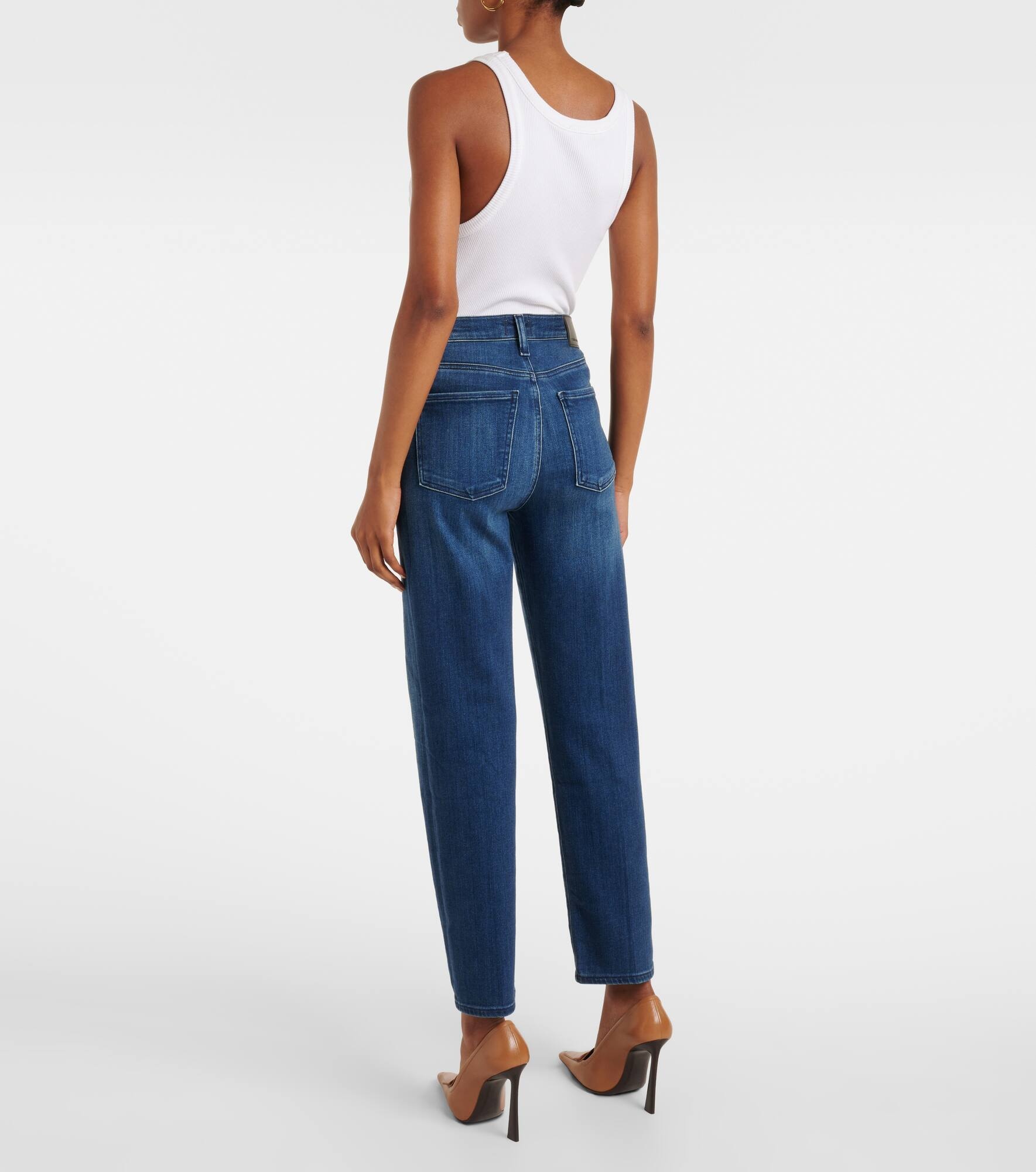 Caia high-rise straight jeans - 3