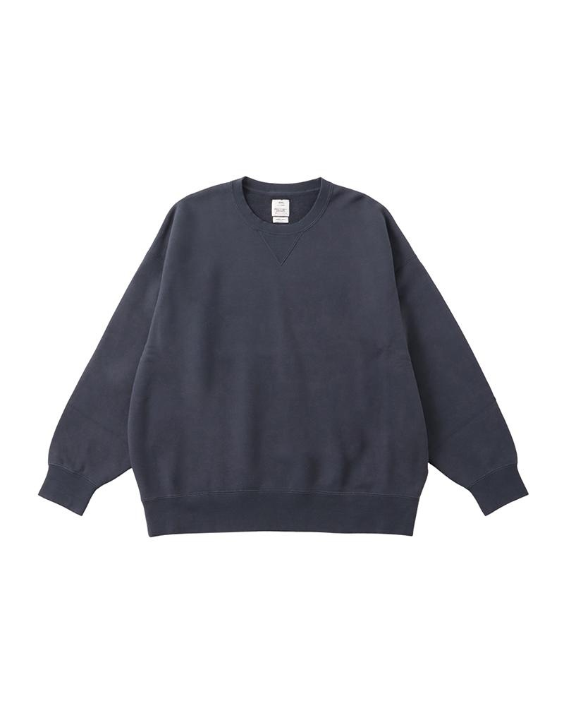 AMPLUS CREW L/S W NAVY - 1