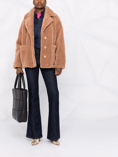 STAND STUDIO Marina faux-shearling jacket outlook