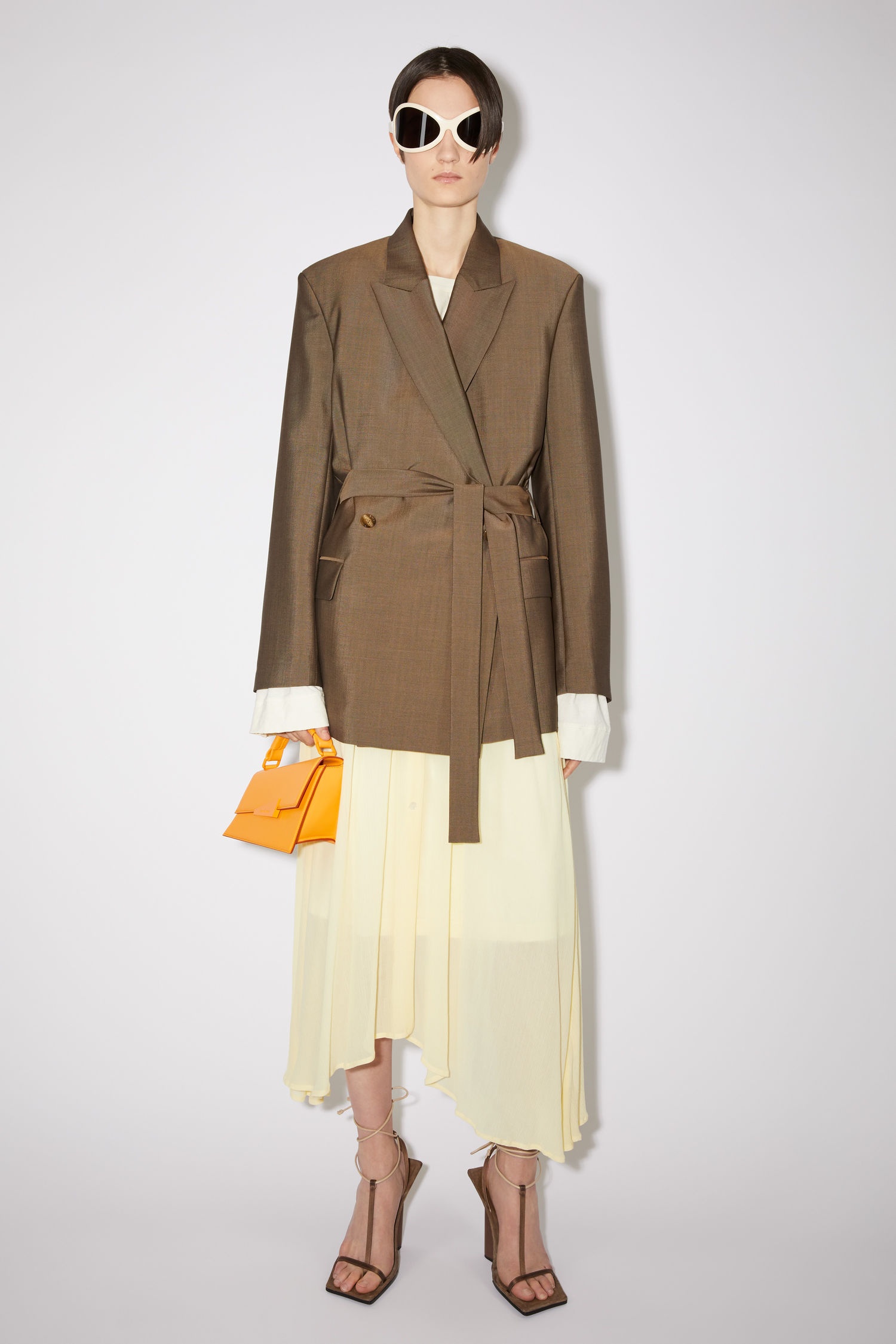 Tailored suit jacket - Almond brown - 2