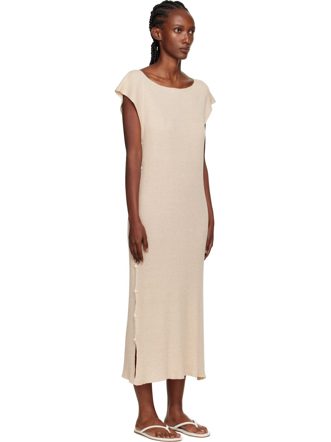 Beige Franca Maxi Dress - 2