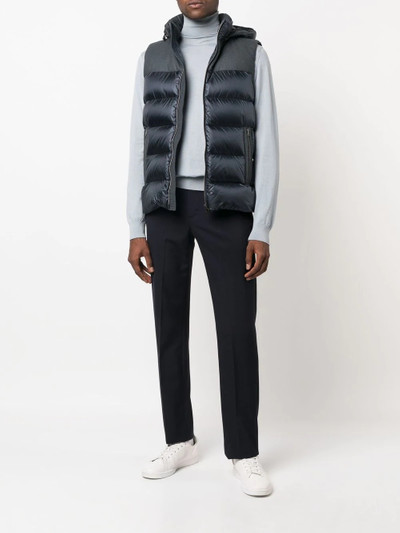 Herno padded gilet jacket outlook