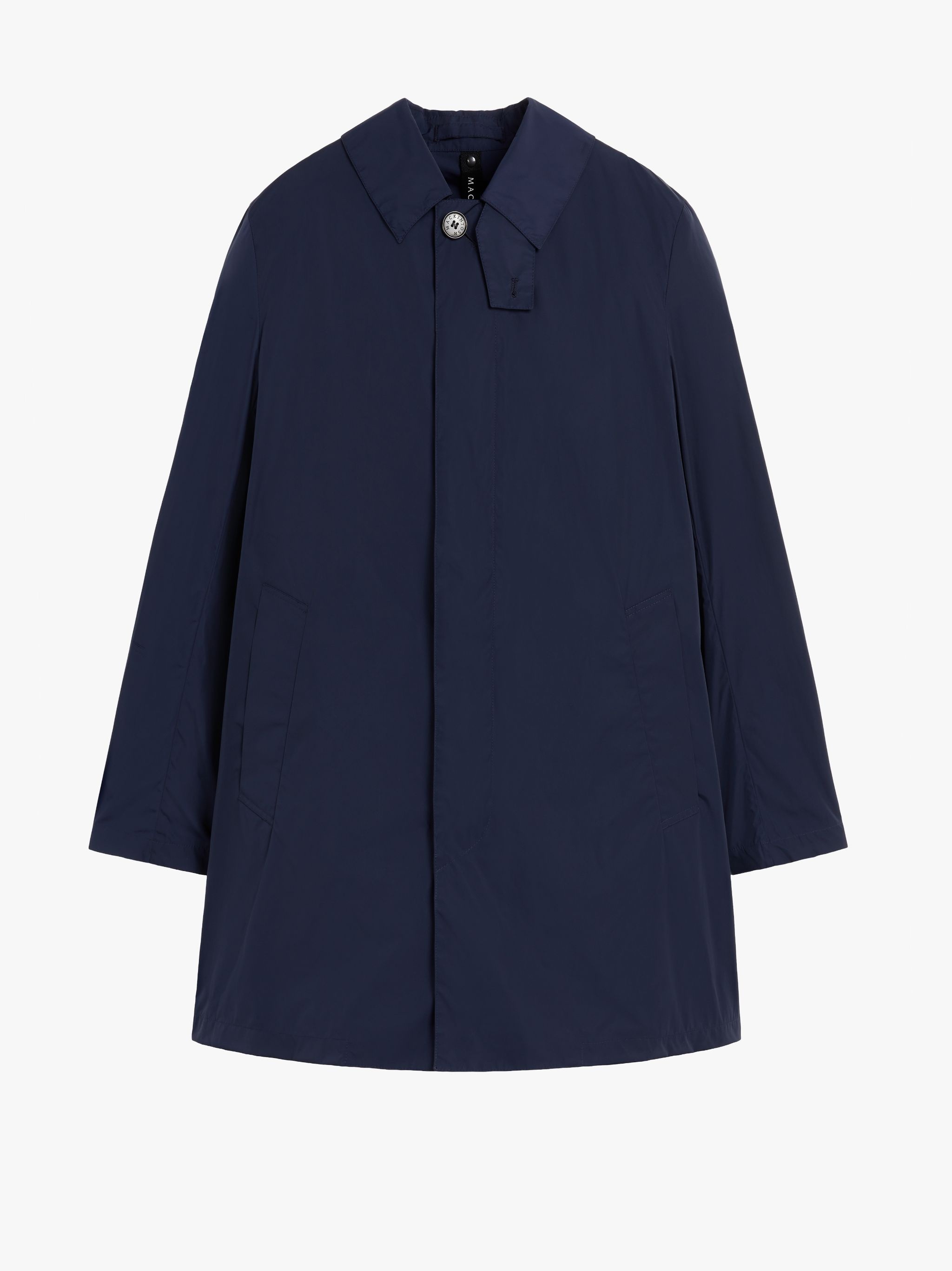 LONDON NAVY NYLON SHORT COAT | GMC-106 - 1