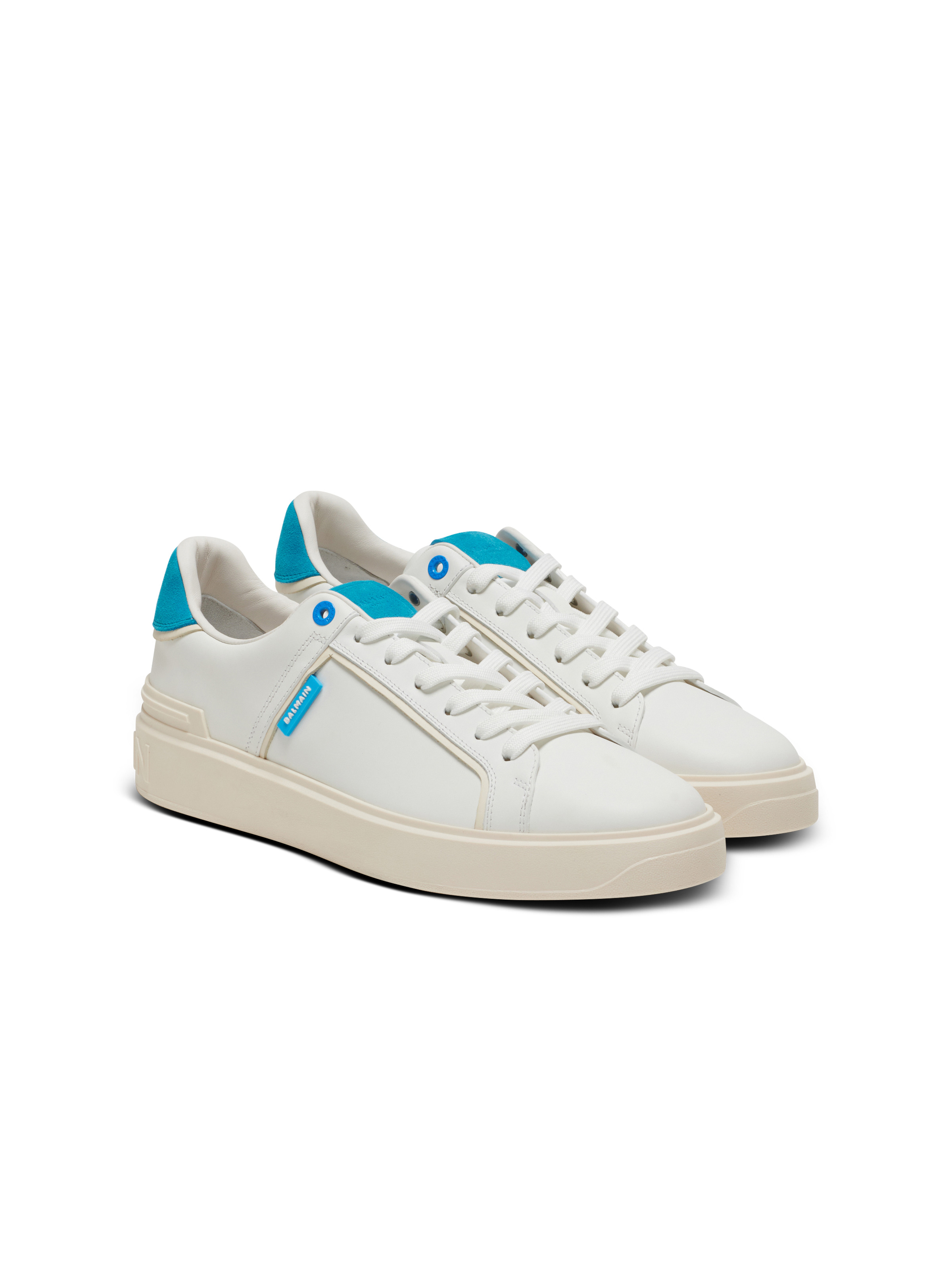 B-Court trainers in leather and suede - 2