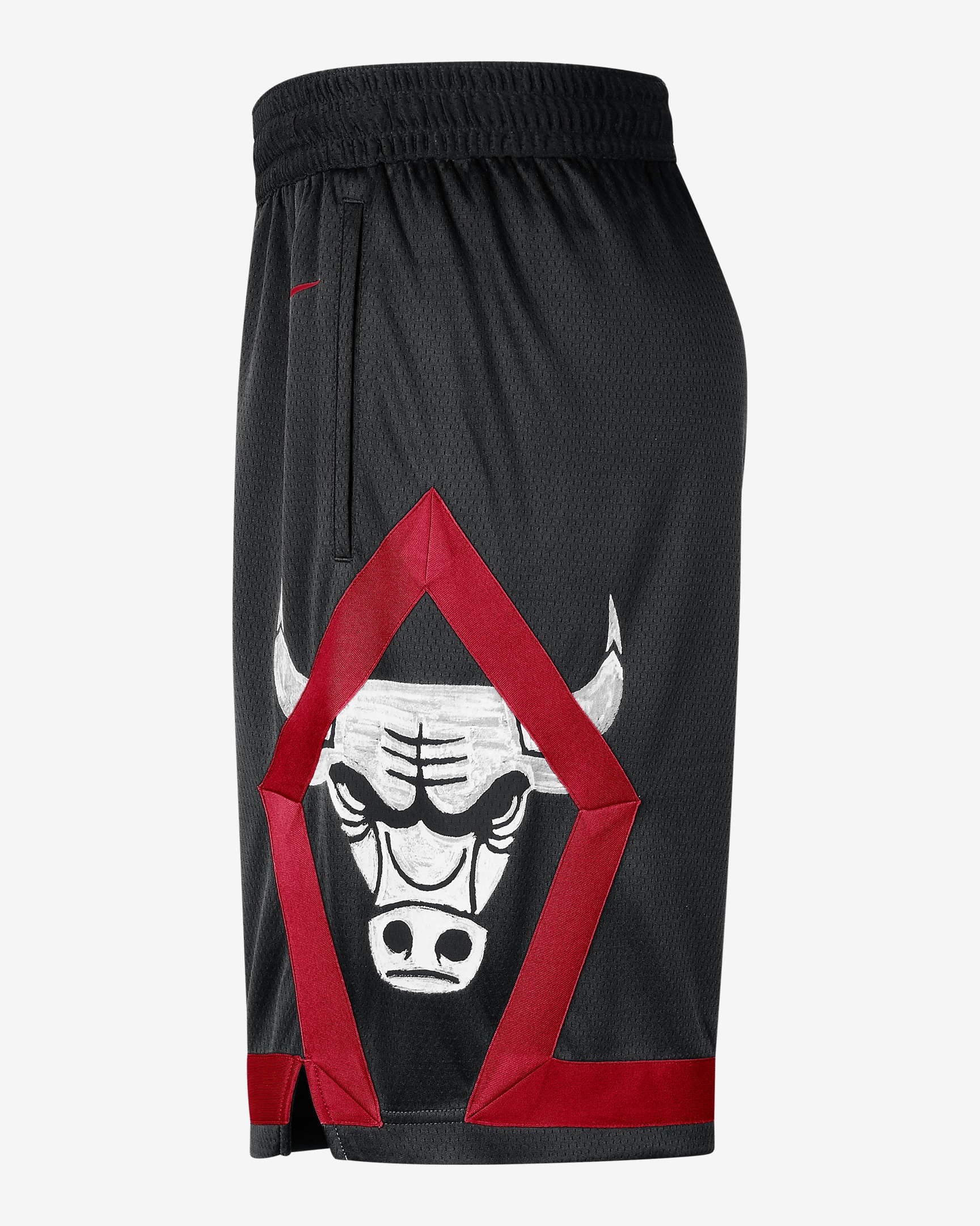 Chicago Bulls 2023/24 City Edition Nike Men's Dri-FIT NBA Swingman Shorts - 3