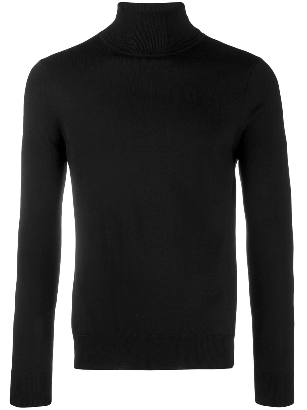 fine-knit roll neck jumper - 1